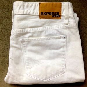 Hot White Express Rocco Slim Fit Jeans!